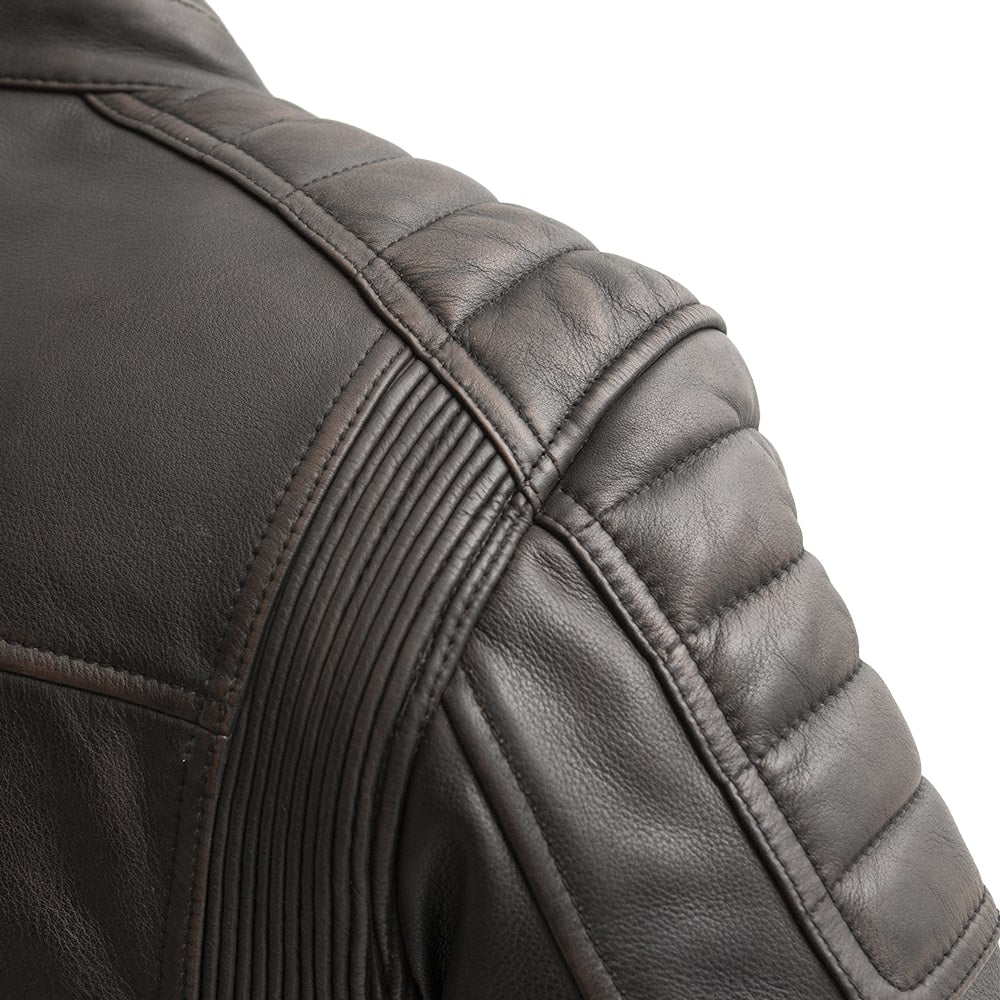 Image 3 of  Liberty Luxe Men's Leather Motorcycle Jacket